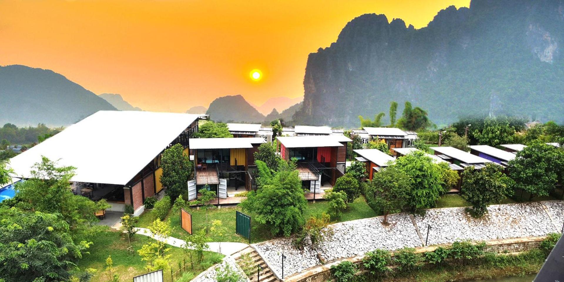 Kong Resort Vangvieng Ванг-В'єнг Екстер'єр фото